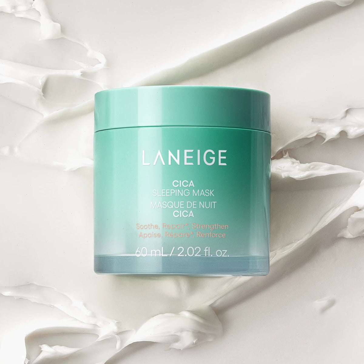 Cica Sleeping Mask with Centella Asiatica for Moisture Barrier Support